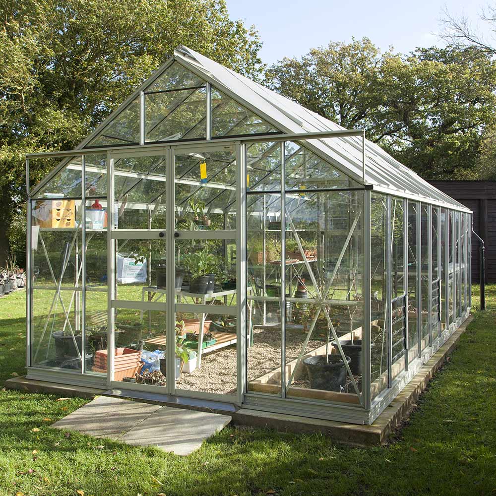 Rhino Premium 10ft x 20ft Aluminum Greenhouse